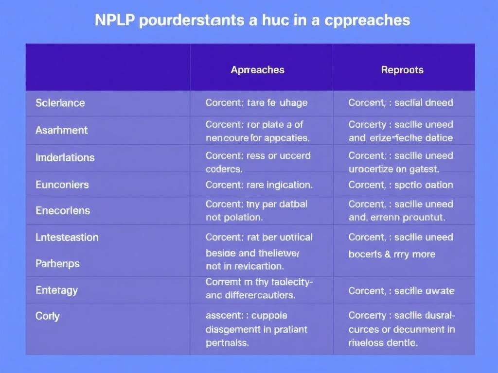 Как ИИ понимает человеческий язык: NLP в двух словах. Таблица: сравнение подходов Как ИИ понимает человеческий язык: NLP в двух словах. Таблица: сравнение подходов