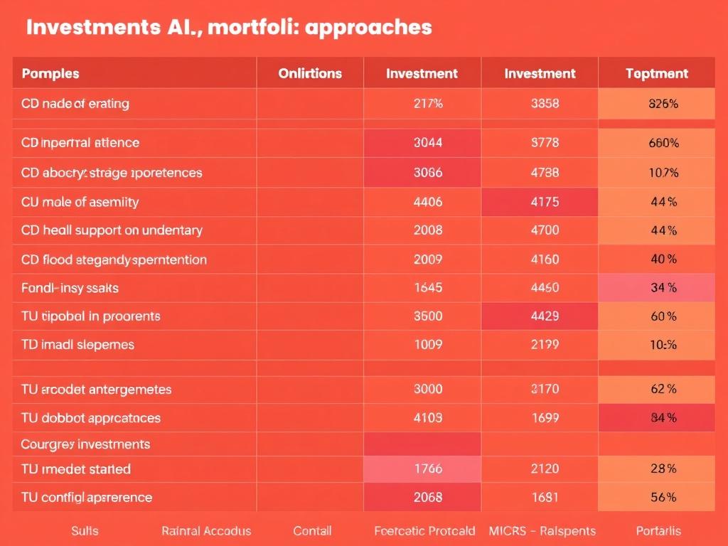 инвестиции в ИИ. Примеры портфельных подходов (таблица)