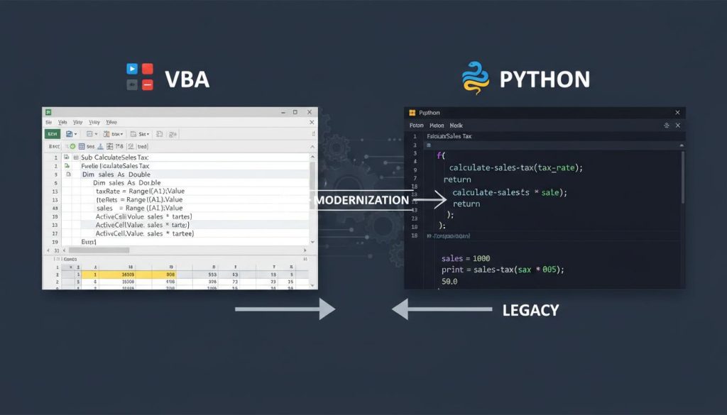Два пути автоматизации: когда выбрать VBA, а когда Python